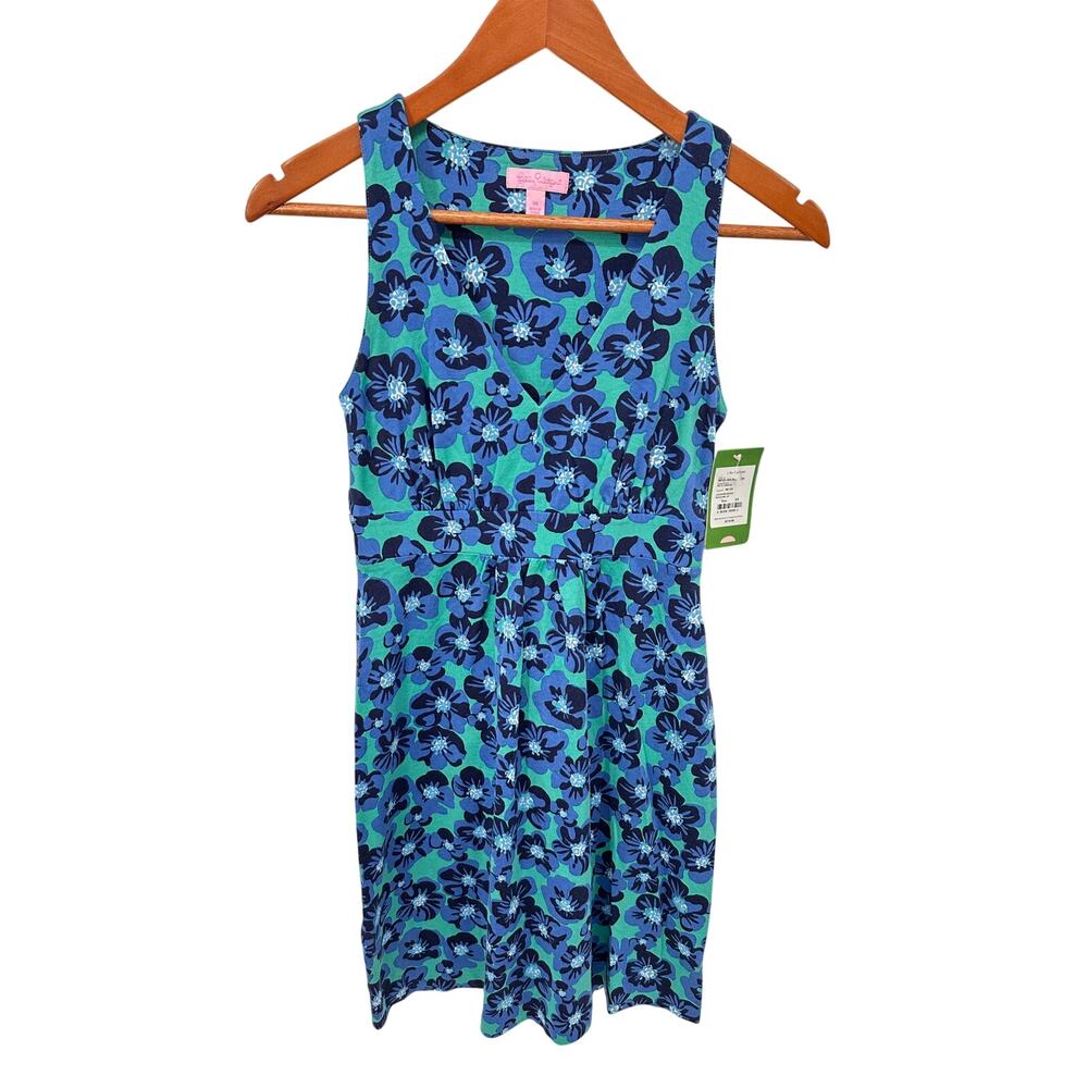 LILLY PULITZER NWT Patty Dress in Lagoon Green // XS